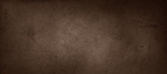 Fototapeta premium Brown textured concrete wall background