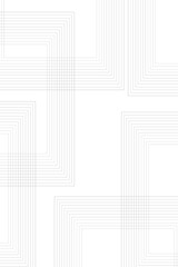Obraz premium Minimal Abstract Gray Geometric Shapes Vector Illustration with Modern Clean Lines on a White Background.