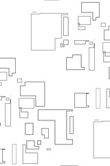 Creative Abstract Gray Geometric Shapes Background with Minimal Modern Vector Illustration on White Canvas