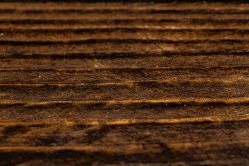 Fototapeta premium Abstract Wooden Background Texture with Natural Wood Grain, Rustic Brown Timber Backdrop for Text, Design or Product Presentation