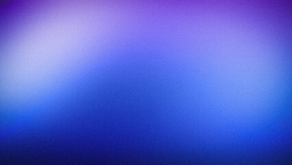 Obraz premium Modern 4K grainy gradient background with vibrant blue and purple neon highlights