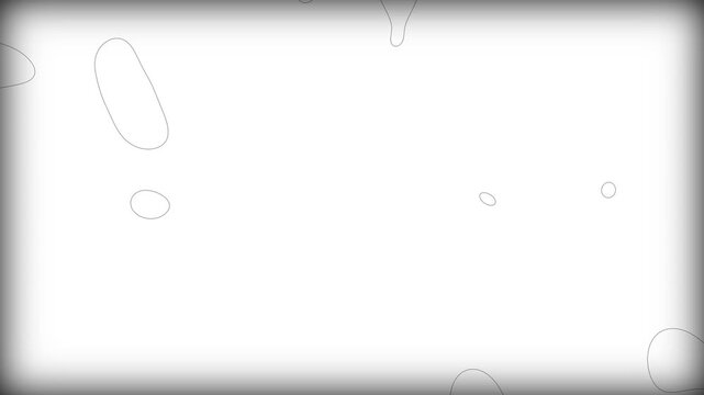 Topographic animated background with contour line animation, white lines moving slowly on black background, abstract map transition for filmmaking, tech presentations and motion design