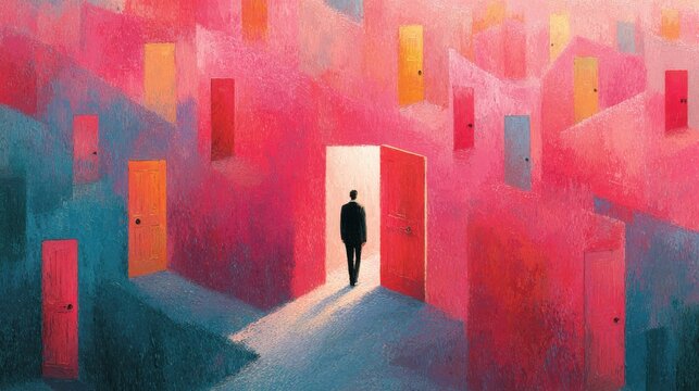 Medical delirium condition showing altered consciousness and mental disturbance