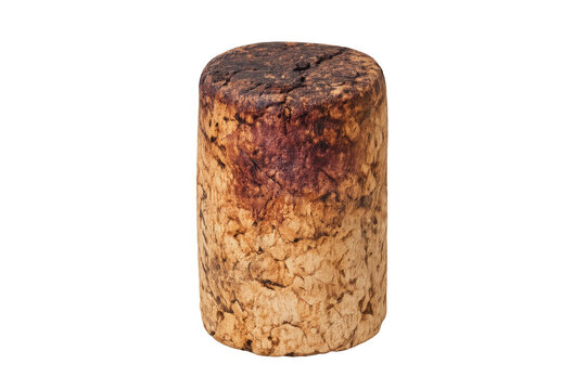 Wine cork stopper creating a bottle closure