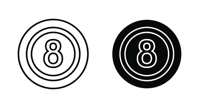 Number Eight Ball Billiard Commercial