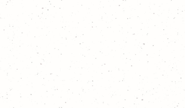Off white eggshell texture seamless pattern. White rice paper paper background with grey speckles and flecks, random particles. Organic abstract backdrop vector illustration, All elements are isolated