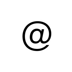 Fototapeta premium e mail sign