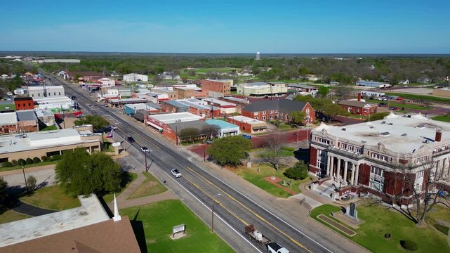 Small Town of Groesbeck, Texas