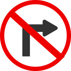 no turn right © Fitri
