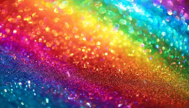 Superposicion En Tonos Vivos Del Arco Iris Con Brillos Holograficos Y Chispeantes Grafico Colorido Para Fotografias De Cumpleanos Fiestas Papeleria Creativa Y Proyectos De Diseno