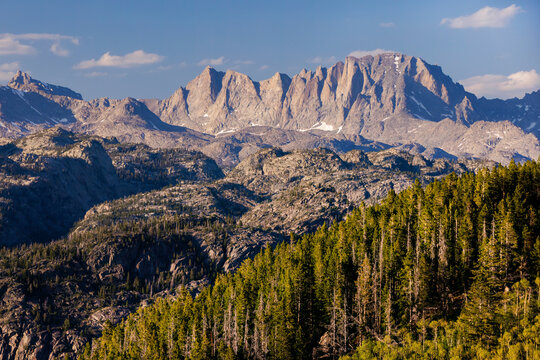 Wind River Range Summer View | Fremont Peak | Pinedale, Wyoming