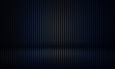 Obraz premium Dark Blue Abstract Vertical Lines Background