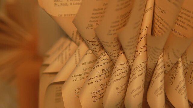The letters and the illumination of the mind between paragraphs and old pages that fill the soul