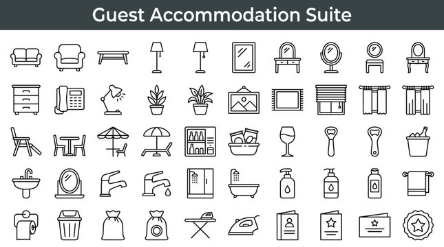 Amenities Icons Images – Browse 1,390,740 Stock Photos, Vectors, and ...
