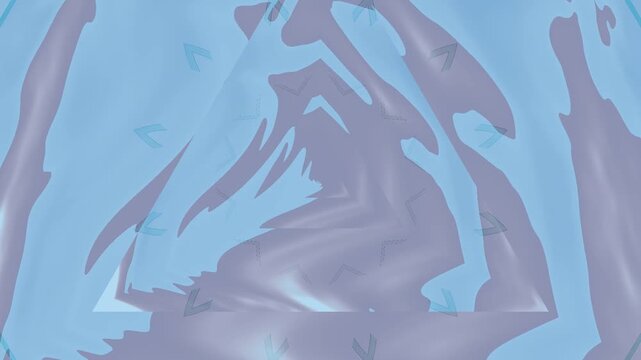 Blue Fabric Texture Background for Design.