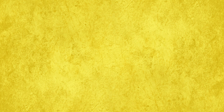 abstract vibrant yellow textured background with mottled plaster effect and brush strokes for design backdrops