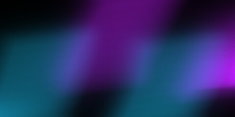 Obraz premium Abstract Neon Purple and Blue Gradient Background with Soft Light Leaks and Futuristic Dark Aesthetic