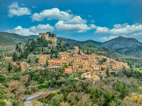 The Architecture of Castelnou: Exploring the Most Beautiful Fortified Village in France