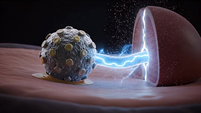 Close up 3d render of human lungs and diaphragm muscle breathing animated showing respiration system on black background with dramatic lighting Medical educational concept