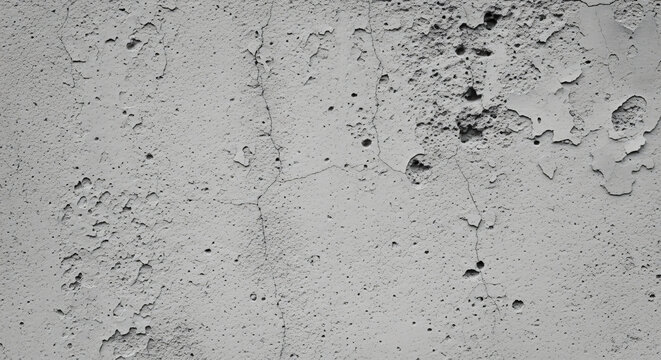 Gray textured surface with cracks and imperfections