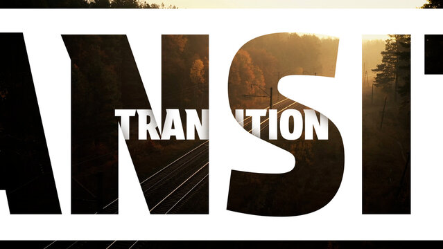 Transitions | Smooth Motion Typography with Editable Text for Video Cuts and Stylish Abstract Effects