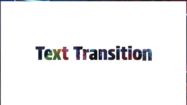 Text Transition Template | Smooth Animated Text & Video Split Transitions with Editable Motion Typography
