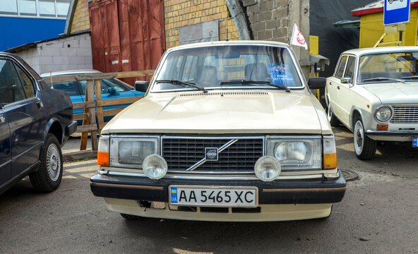 Beige 1982 Volvo 245 is one of the most iconic station wagons in automotive history, it became the benchmark for vehicle safety and longevity