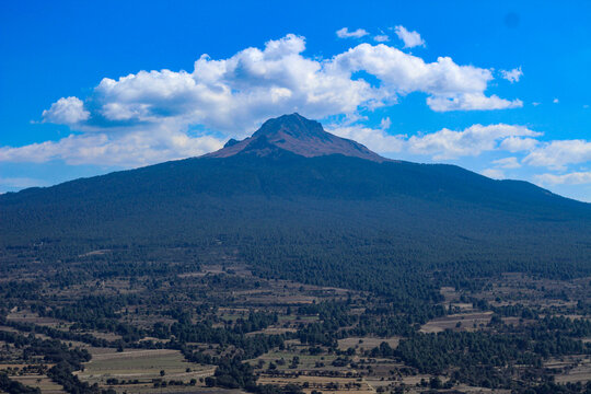 
Mountain view in Mexico (mountain in the state of Tlaxcala, Malitzi)