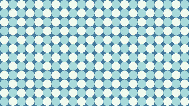 Light Blue Polka Dot Seamless Pattern vector background