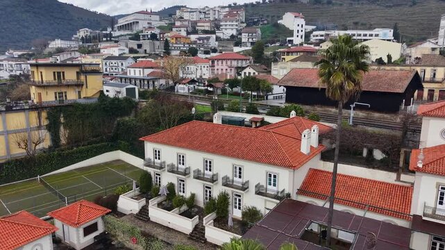 Historical center of Pinhao, Douro region, Portugal