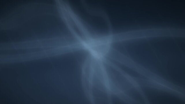 Gradient background with wispy white light patterns and subtle wave-like movements