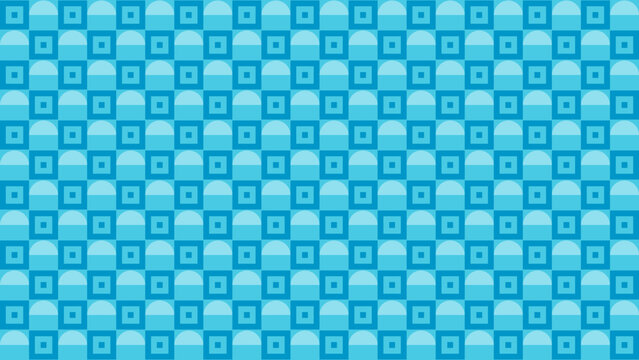 Blue Squares Gradient Pattern vector background
