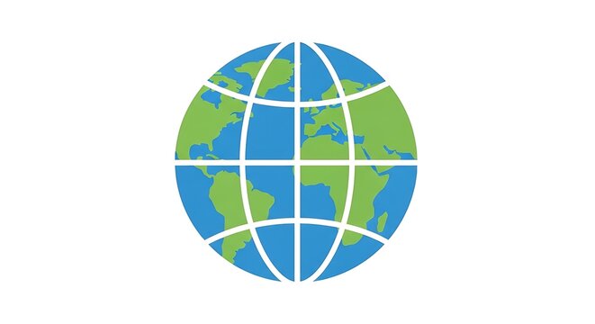 Globe Earth Planet World Map.