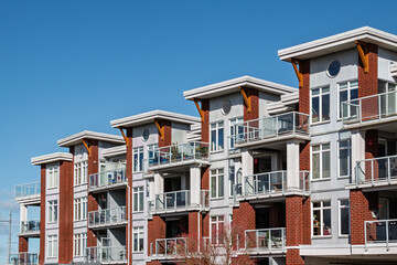 Modern apartment buildings in Vancouver, British Columbia, Canada. © Volodymyr Kyrylyuk
