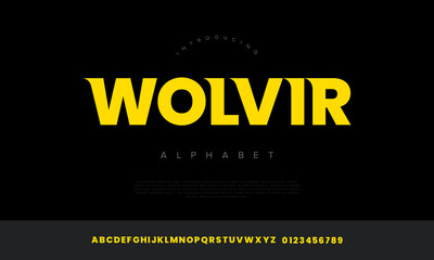 Modern bold display sans serif font with sharp flare for outdoor adventure sport branding and masculine movie poster design © designfourmonths