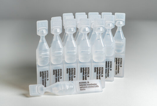 Acuvail, ketorolac tromethamine ophthalmic solution, abbVie, nonsteroidal anti-inflammatory drug NSAID to treat pain inflammation after cataract surgery: Toronto, Ontario, Canada - December 2, 2025