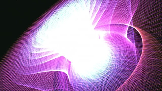 Seamless 4K loop of copper wireframe hyperboloids twisting through phase shear, collapsing into singularity. Ideal for tech, AI, data science, and corporate presentation backgrounds.