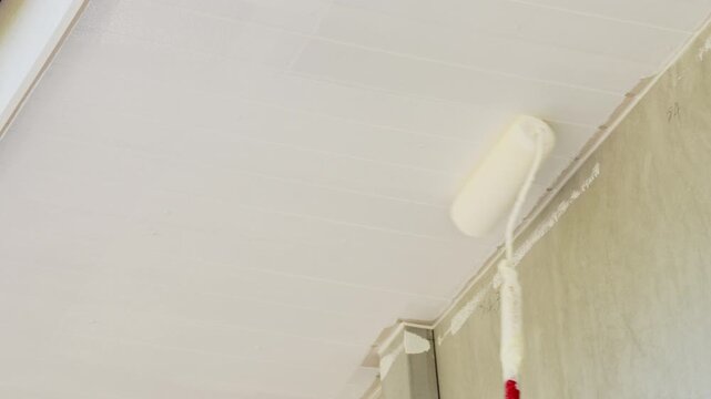 Interior renovation, building improvement and professional home repair service concept in residential property.