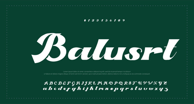  Font lettering handwritten. vector illustration  