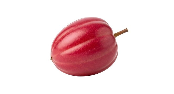 Fresh Red Damson Plum Fruit