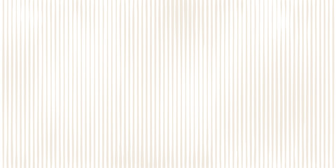 Fototapeta premium Beige and white vertical stripes background. vector design