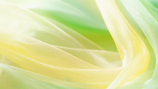 黄緑と黄色のシフォンの背景