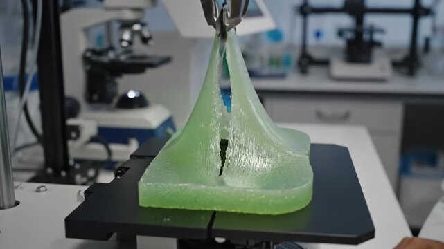 3D printing technology in laboratory setting.
