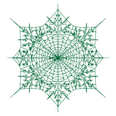 Obraz premium Realistic spider web vector illustration set isolated on transparent background. Creepy cobweb corner decoration for Halloween design, spooky gothic gothic aesthetic, hand-drawn net pattern graphic.