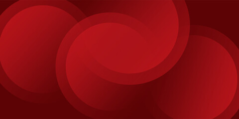 Obraz premium Red abstract background. Dynamic shapes composition.
