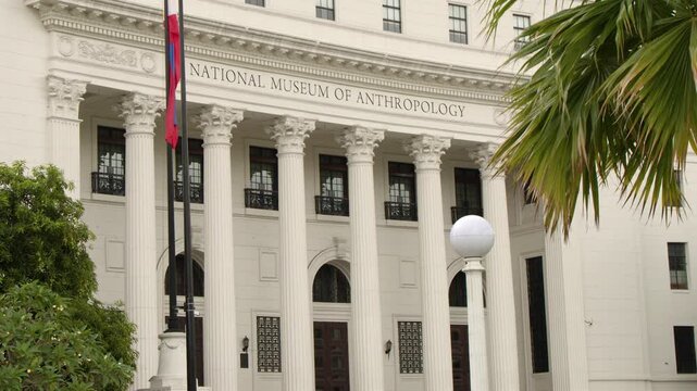 National Museum of Anthropology Neoclassical Architecture in Manila Philippines