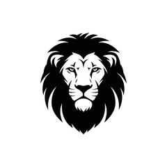 Lion head in black and white. © sarmadi