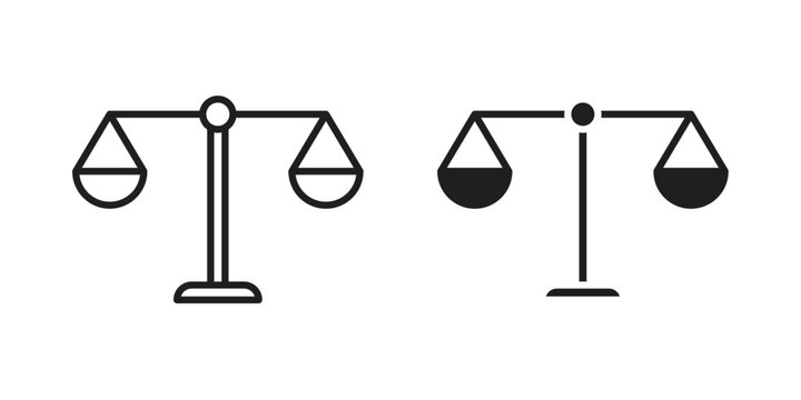 Compare icon for web apps, mobile apps. Graphic element illustration