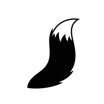 Black and white animal claw illustration.