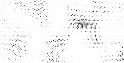 Modern grunge halftone gradient background. Faded grit noise texture. White and black sand wallpaper. Vector design eps10 © devi